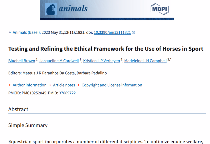 Ethics, Transparency & Accountability