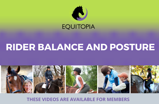 Rider balance and posture equitopia