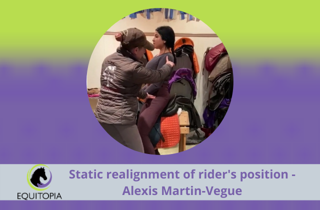 Static realignment of rider's position