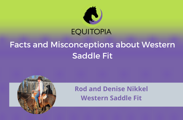 Webinar 30: Facts and Misconceptions about Western Saddle Fit