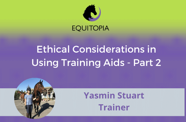 Webinar 38: Ethical Considerations in Using Training Aids - Part 2